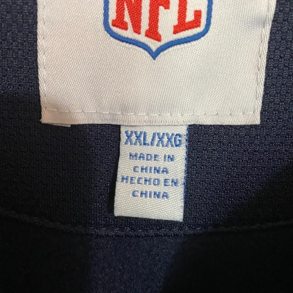 Seattle Seahawks 1/4 Zip Sz 2X - Picture 5 of 8